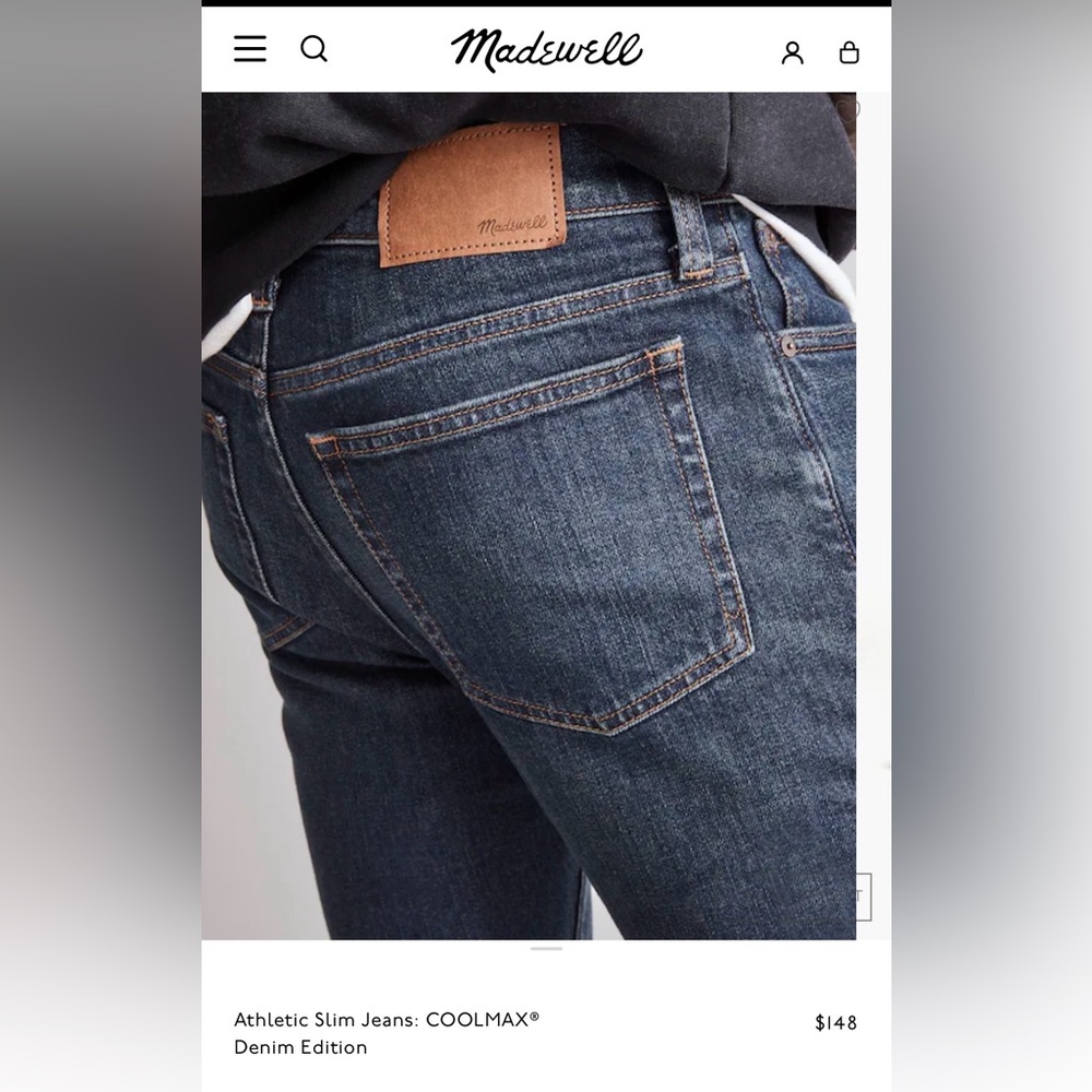 Madewell Slim cool max Men's Jeans - 32 x30
